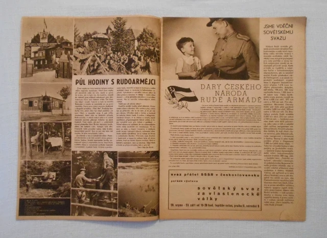 Časopis Svět sovětů číslo 11 rok 1945