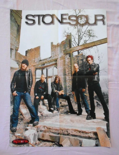 Plakát Iron Maiden 2. část / Stone Sour - magazín Spark ( JEN POSTER )