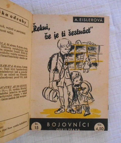 Orbis edice Bojovníci 1946 - 6 svázaných románů