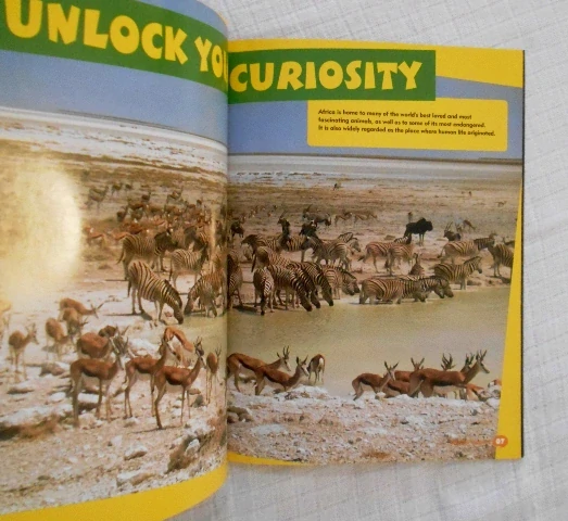 Časopis National Geographic Kids African Wildlife - bez přílohových hraček - anglicky