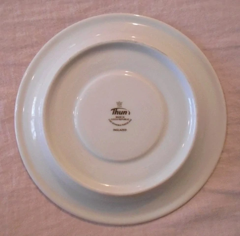 Thun talířek Fresh Coffee 15,5 cm - bílý inglazed