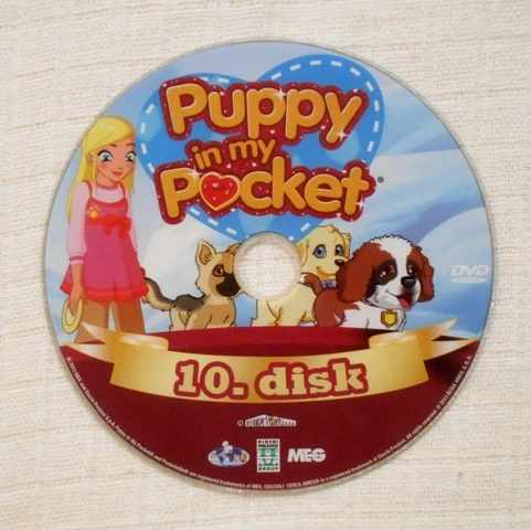 DVD Puppy in my Pocket - animovaný seriál - DVD používané