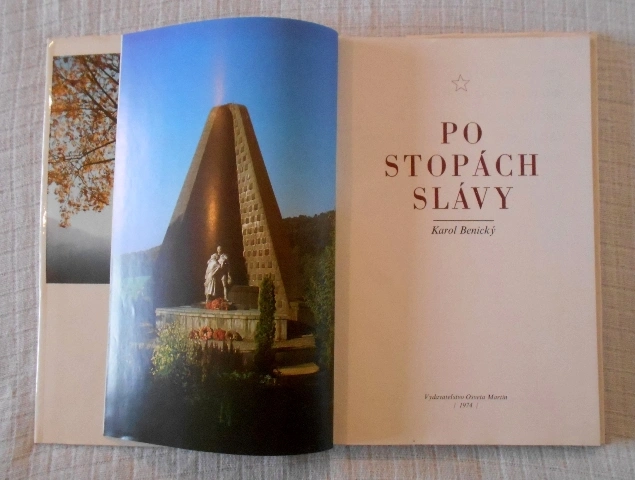 Karol Benický - Po stopách slávy - 1974 - i s mapou, slovensky