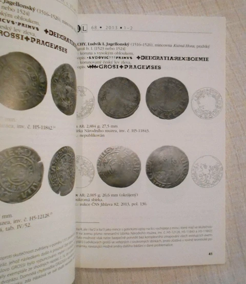 Numismatické listy ročník 68 rok 2013 číslo 1-2