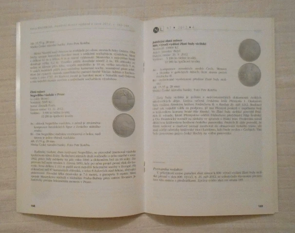 Numismatické listy ročník 67 rok 2012 číslo 4