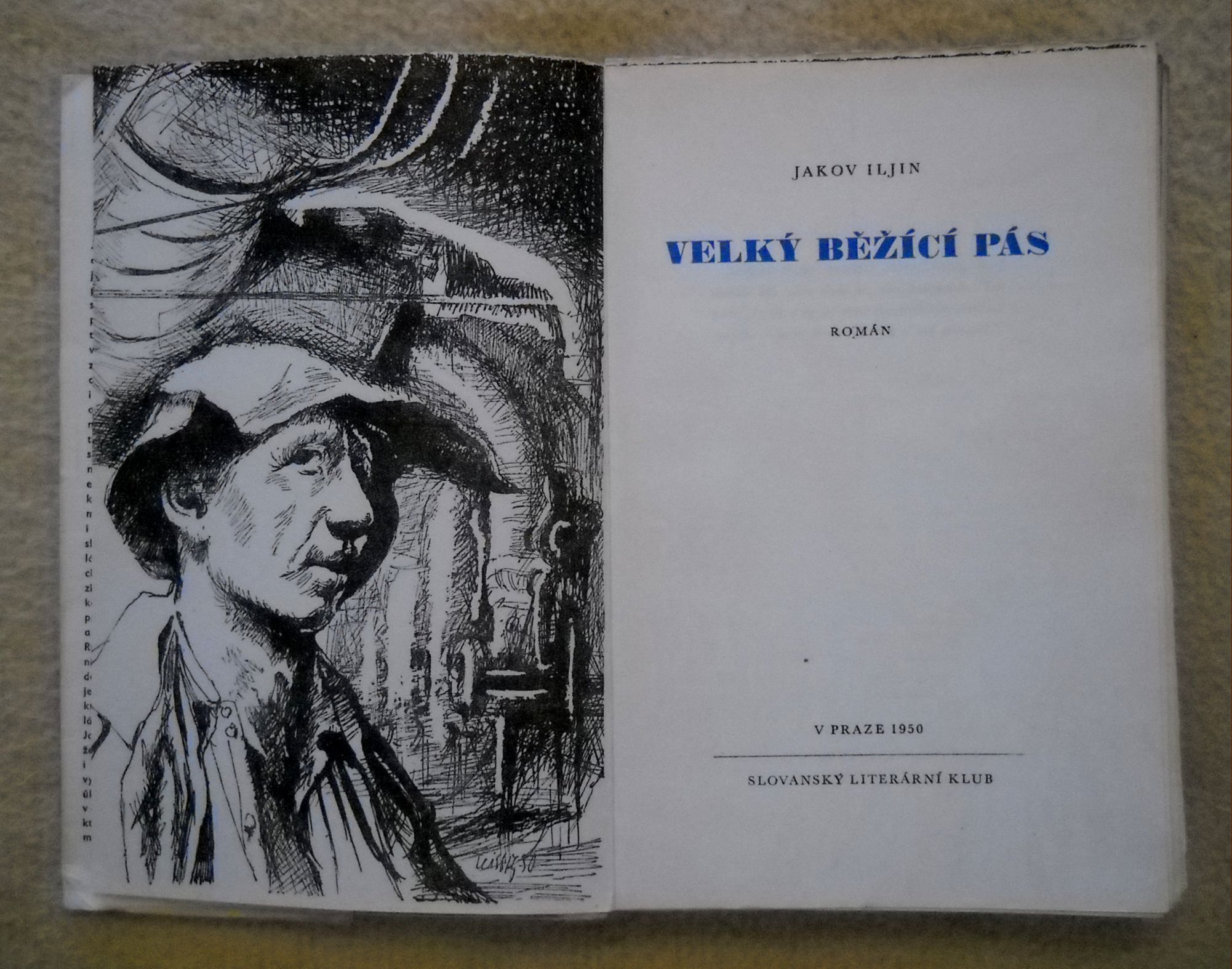 Jakov Iljin - Velký běžící pás - Praha 1950