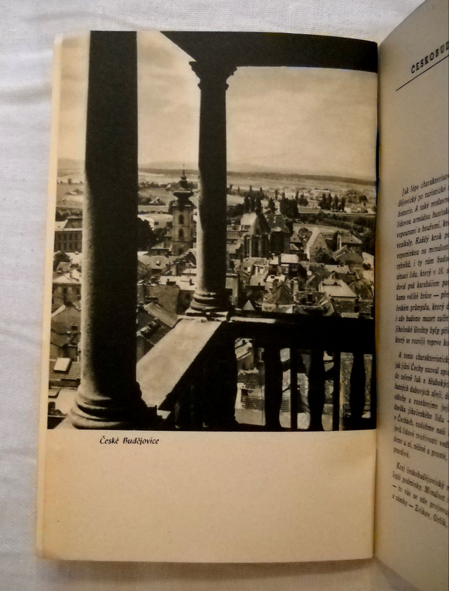 Jižní Čechy - průvodce c.k. Čedok - 1952