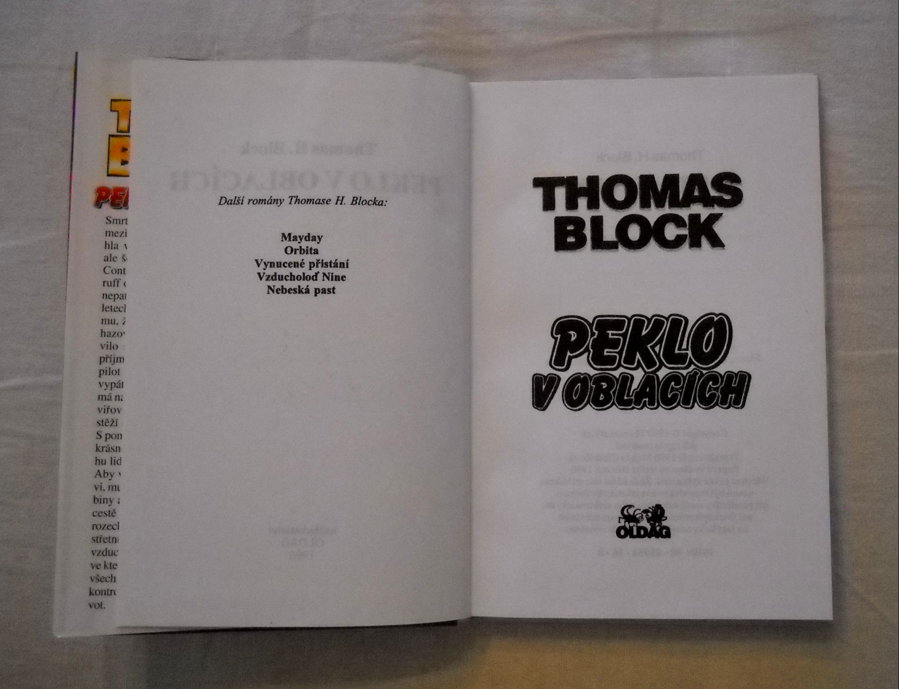 Thomas Block - Peklo v oblacích - Ostrava 1996