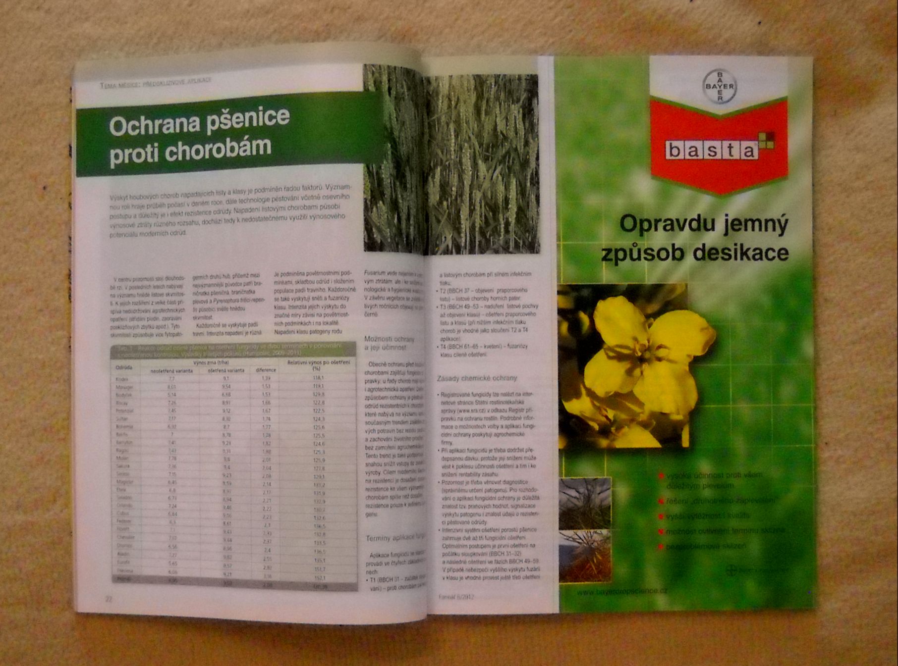 Časopis Farmář číslo 6 ročník 2012