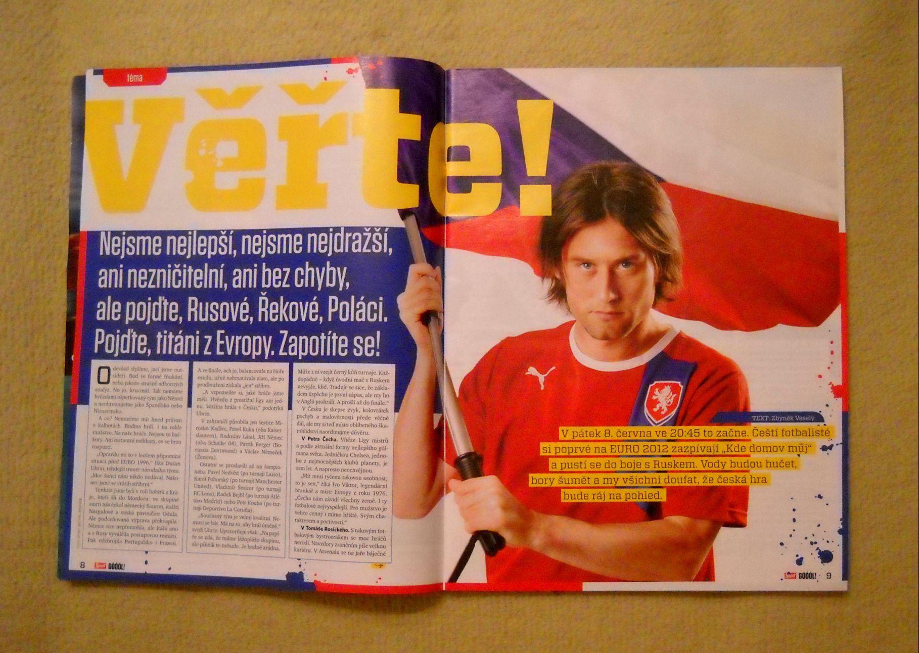 Časopis Sport Góóól číslo 6 ročník I. 2012