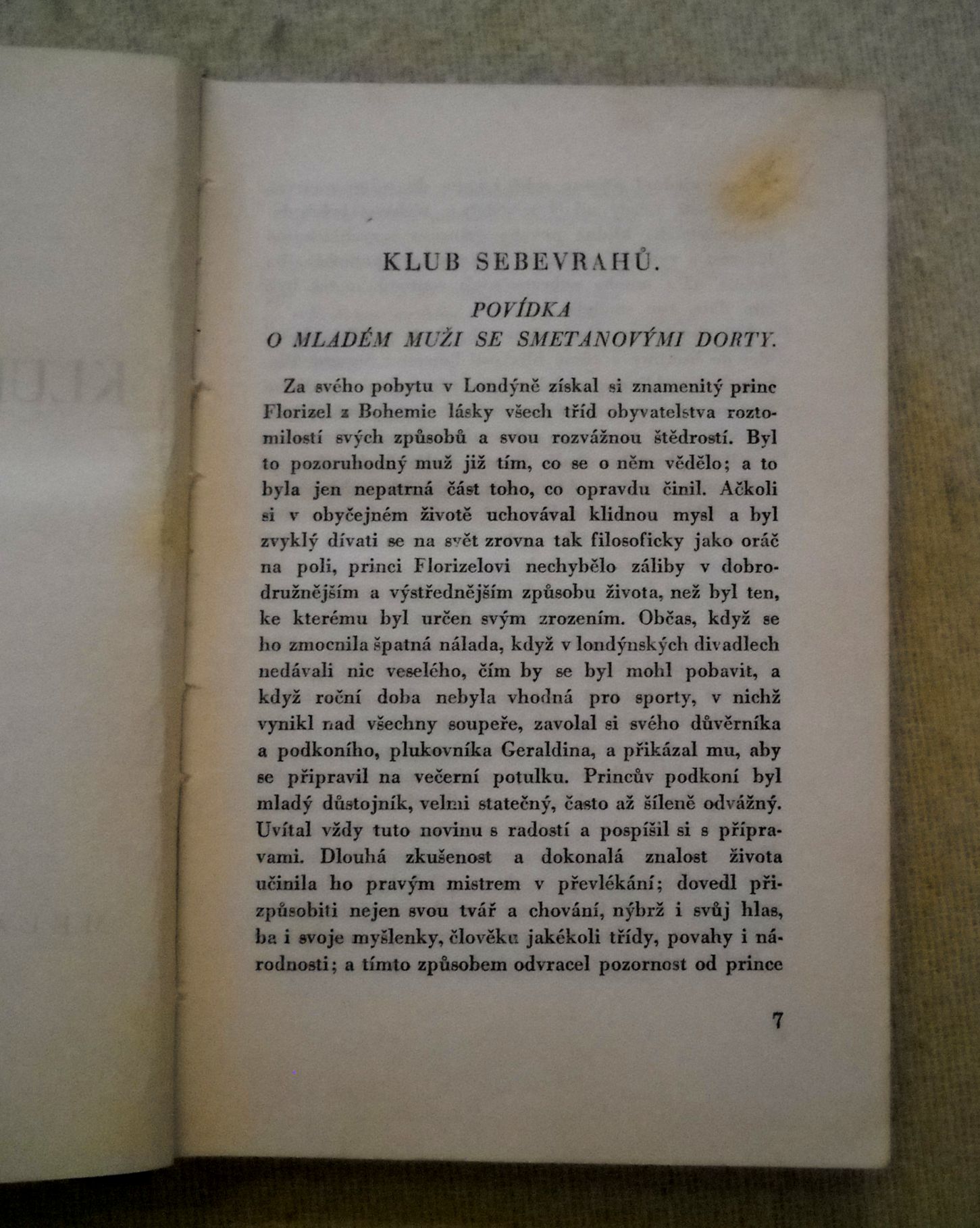 Robert Louis Stevenson - Klub sebevrahů - Melantrich 1931