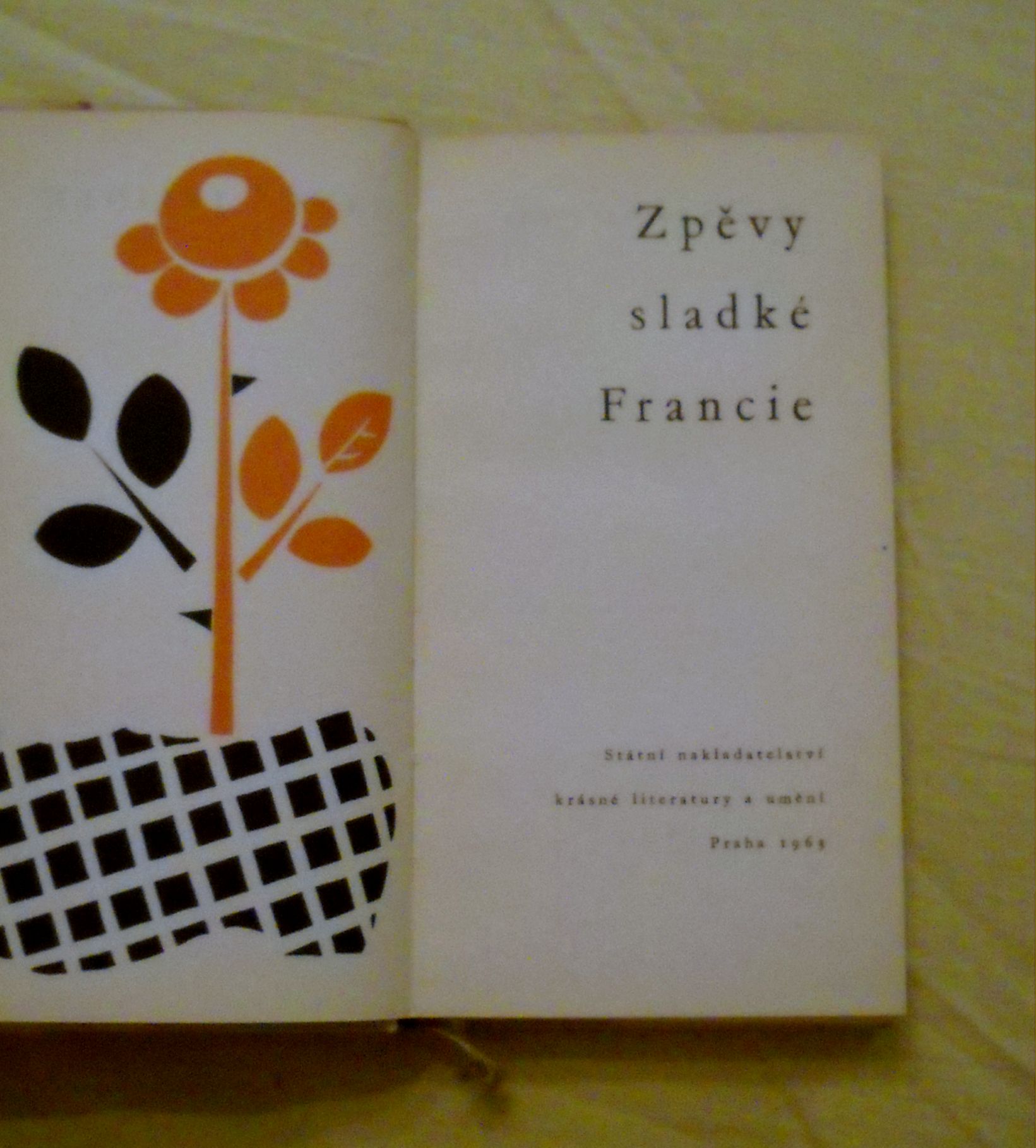 Zpěvy sladké Francie - SNKLU 1963