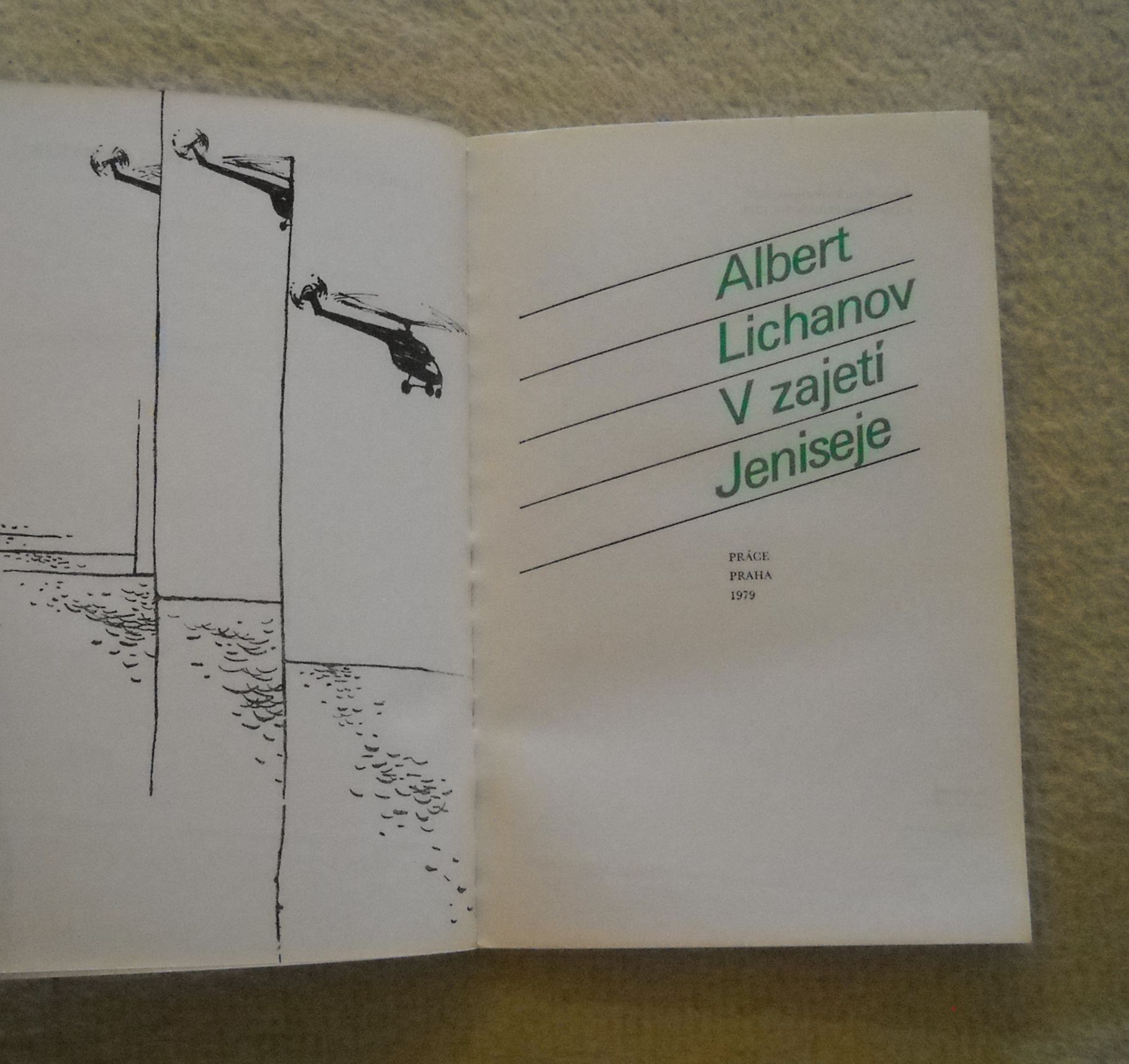 Albert Lichanov - V zajetí Jeniseje - 1979