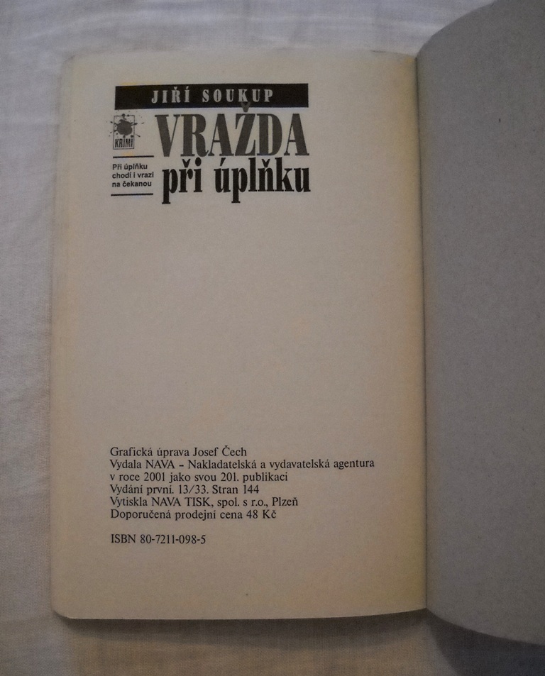 Jiří Soukup - Vražda při úplňku - Nava 2001