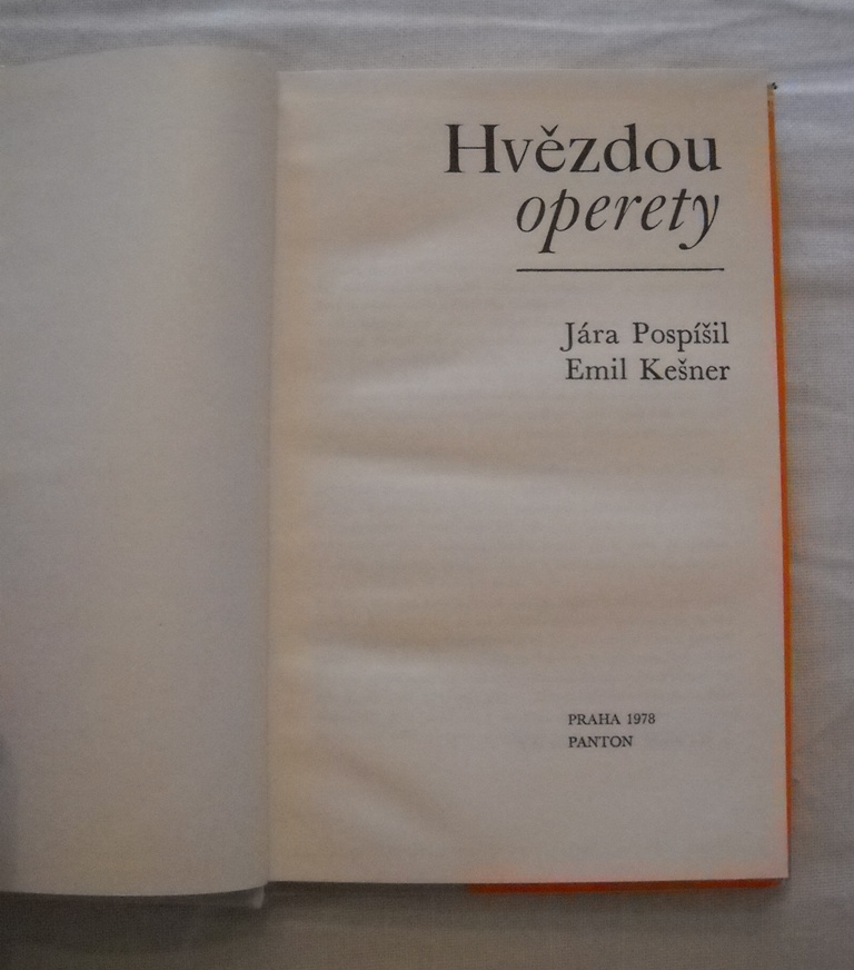 Jára Pospíšil, Emil Kešner - Hvězdou operety - Panton 1978