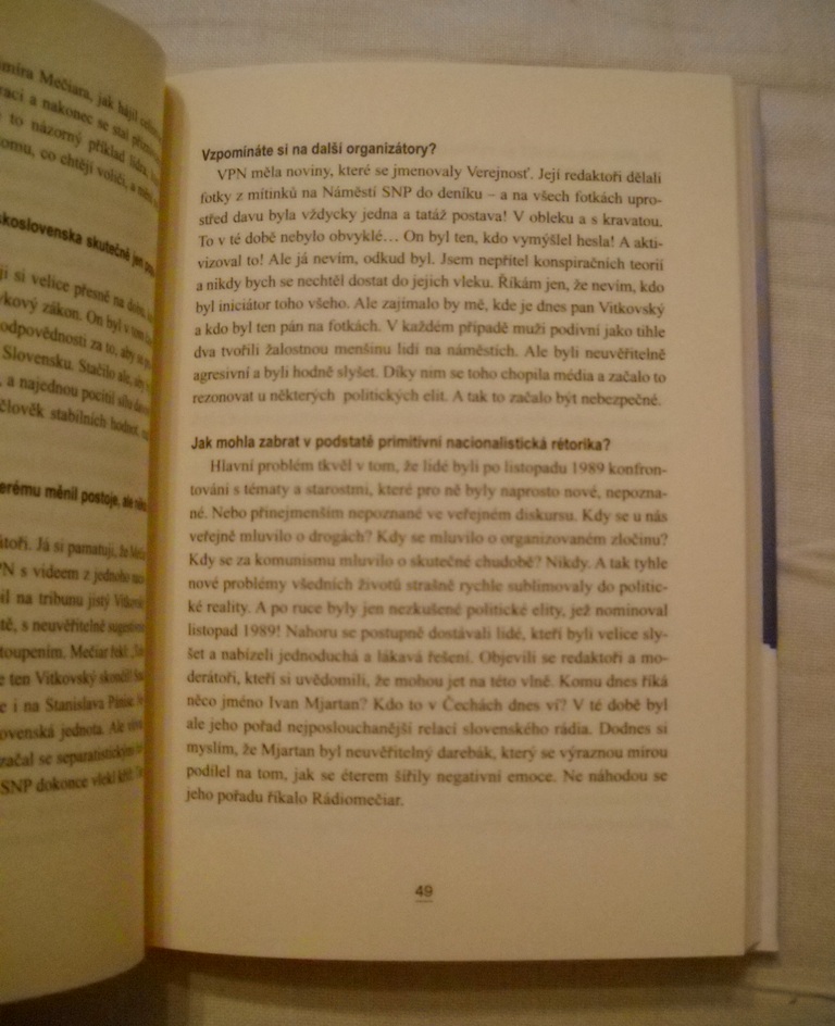 D. Spáčil, K. Čechová - Jak praskaly švy - Čas 2011