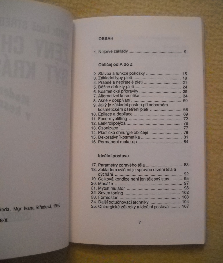 MUDr. Leoš Středa - Ženy chtějí být krásné Moderní trendy v kosmetice - 1993