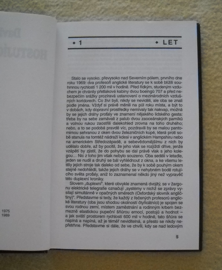 David Lodge - Hostující profesoři - KK 1993