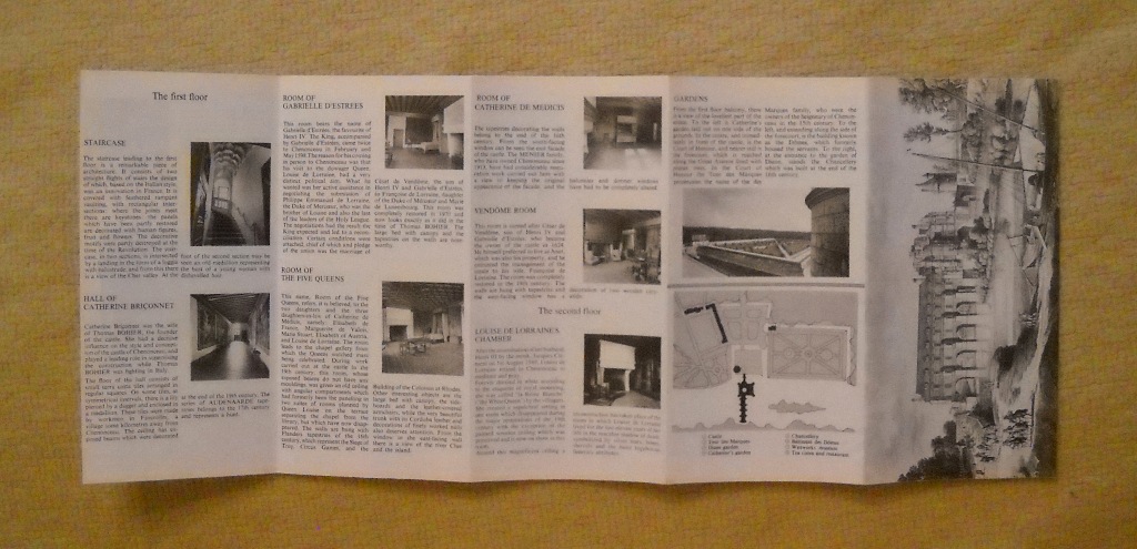 Chenonceau castle - Chenonceau zámek na Loiře - v AJ