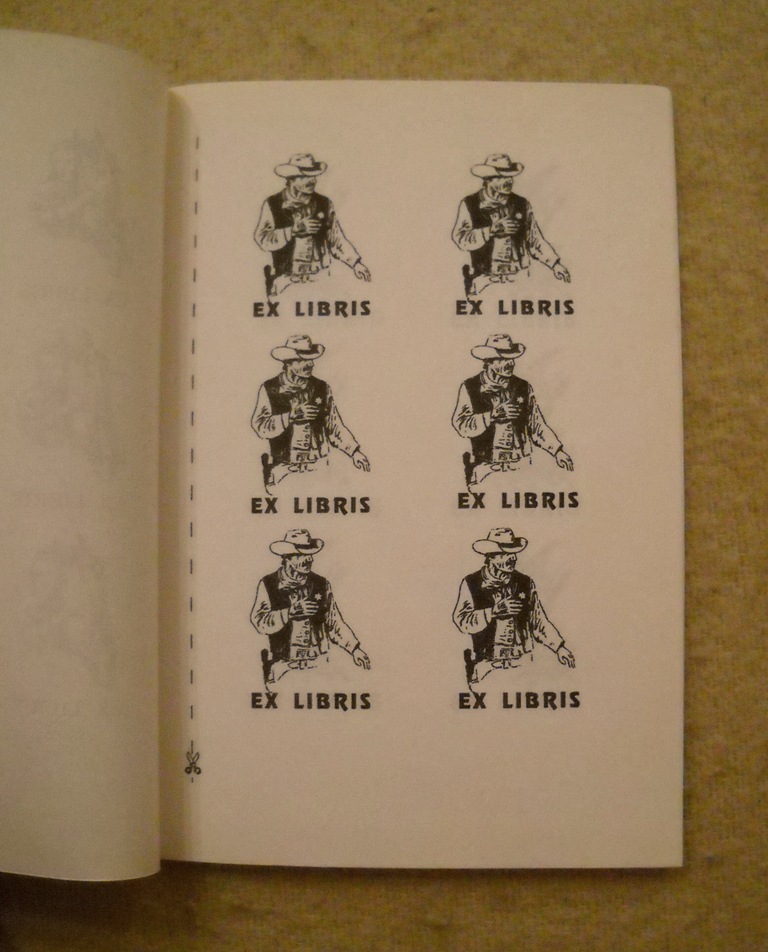 Ex Libris J. Hora - 24 kusů na 4 listech - 1991