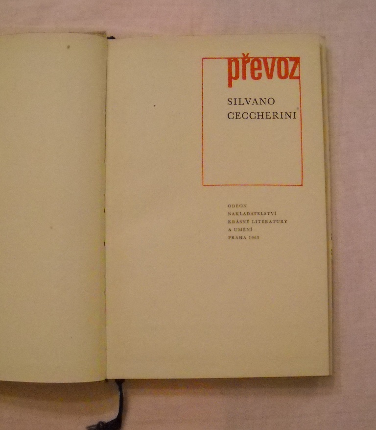 Silvano Ceccherini - Převoz - Odeon 1965