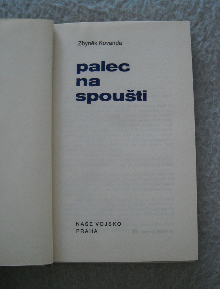 Zbyněk Kovanda - Palec na spoušti - NV 1979
