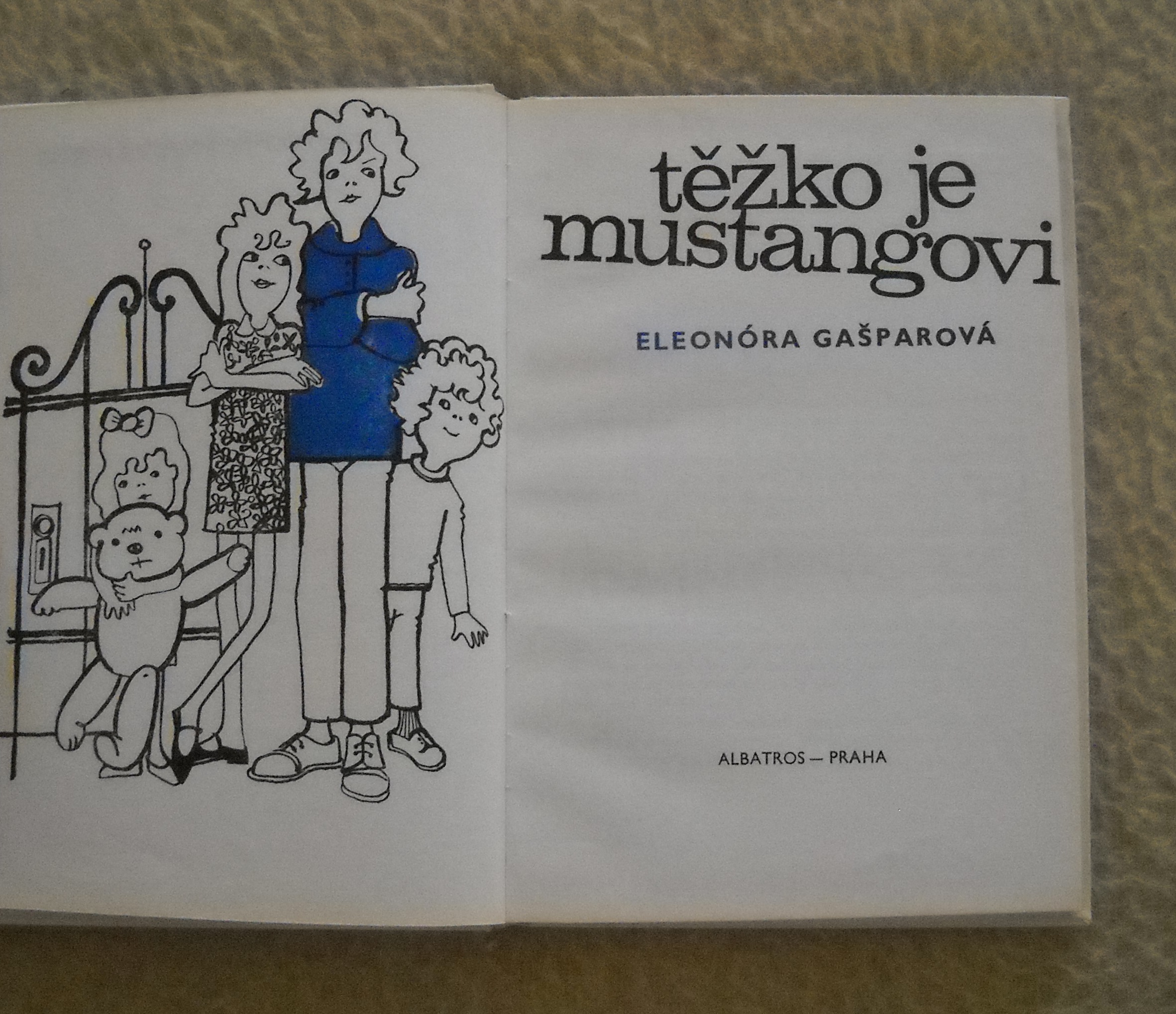 Eleonóra Gašparová - Těžko je mustangovi - Albatros 1977