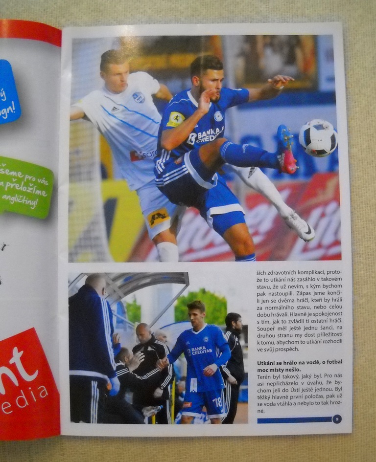 SK Sigma Olomouc Bulletin 14 - 2017 - 29. kolo FC Baník Ostrava