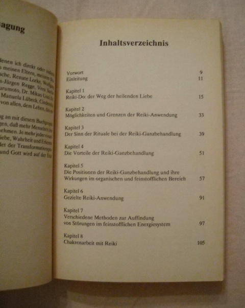 Walter Lübeck - Das Reiki Handbuch - 1992 - v němčině