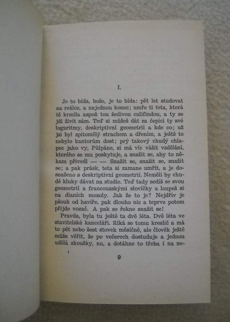 Karel Čapek - První parta - LN 1937
