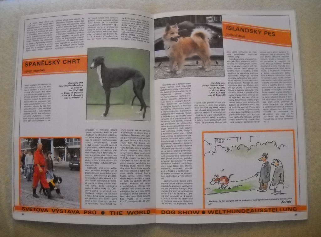 Časopis Canis Revue magazin - 1990/91