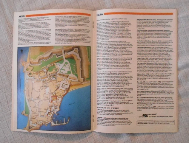 Israel Airlines Guide - / turistický průvodce po Izraeli - anglicky /