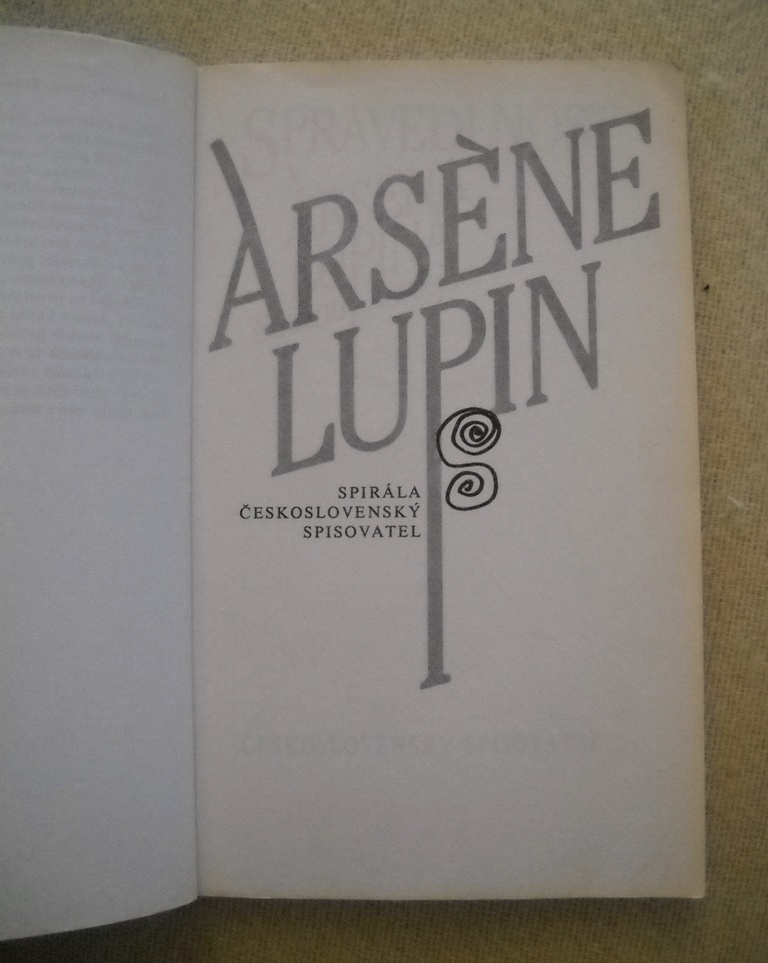 Boileau, Narcejac - Spravedlnost Arsèna Lupina - 1984