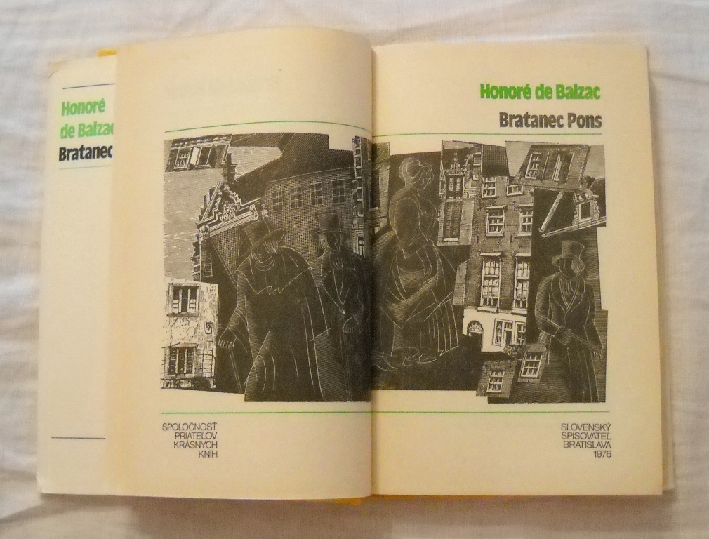 Honoré de Balzac - Bratanec Pons - Bratislava 1976