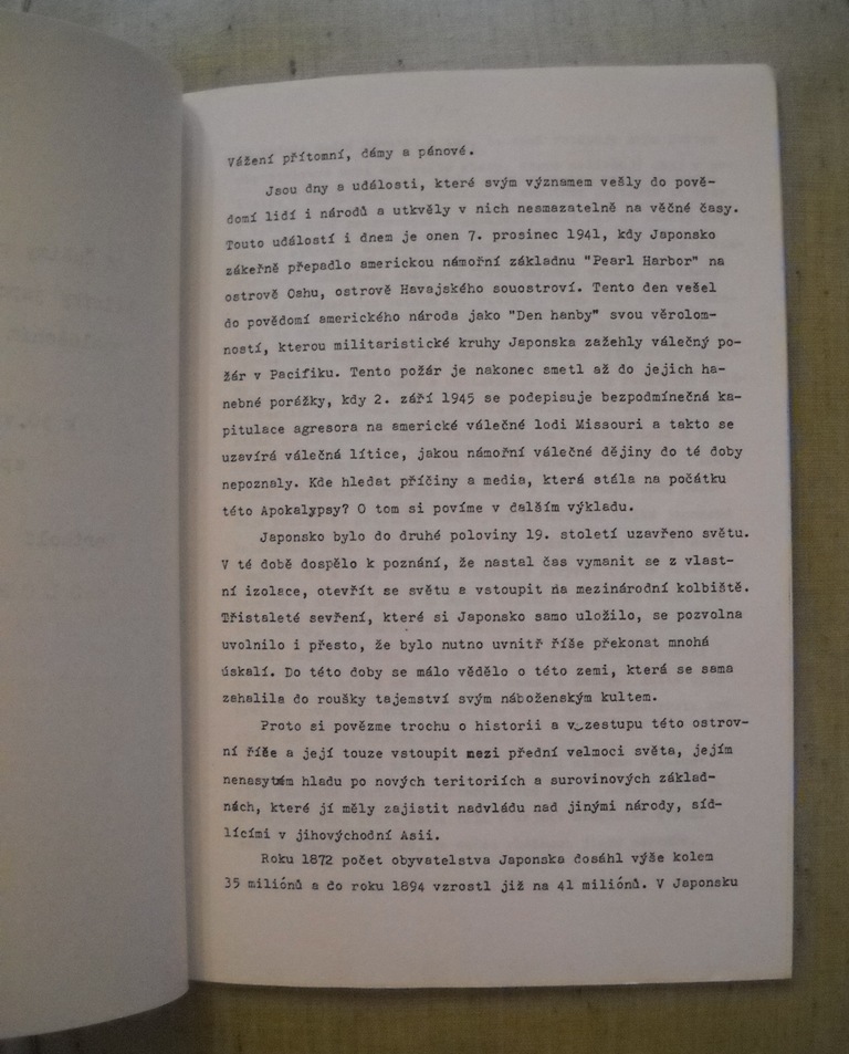 Berthold Zankel - Od Čušimy po Pearl Harbour - 1991
