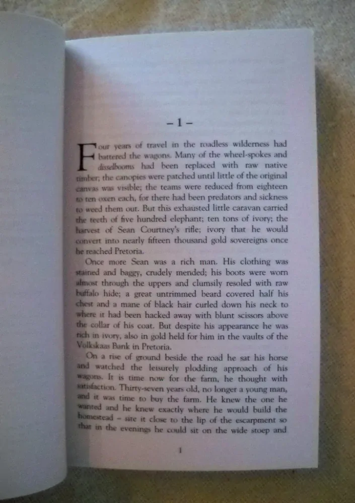 Wilbur Smith - The Sound of Thunder - Pan Books 1997
