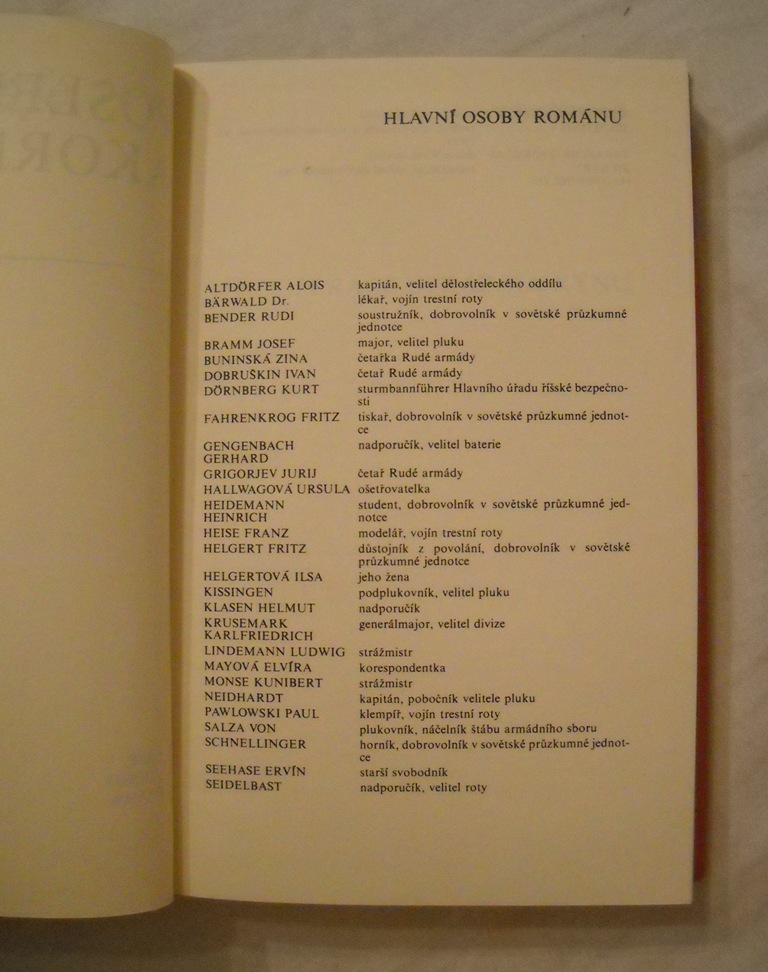 Günter Hofé - Poslední akord - NV 1985