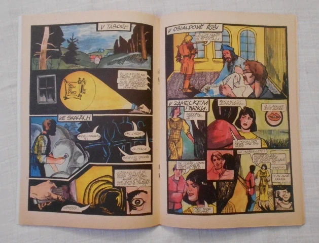 Komiks Třetí pusa od princezny - KPP 1990