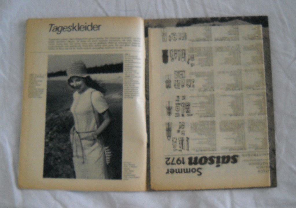 Časopis Saison Sommer rok 1972 číslo 2 - DDR 1972