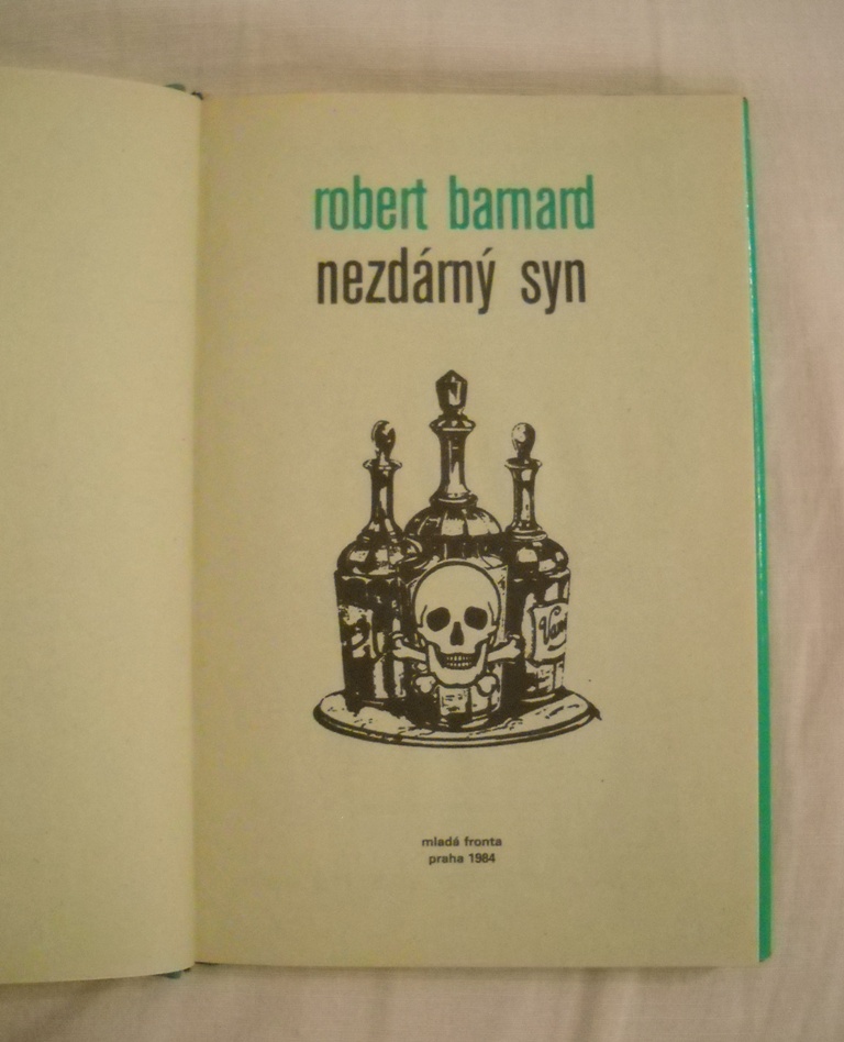 Robert Barnard - Nezdárný syn - Smaragd 1984