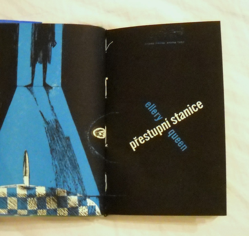 Ellery Queen - Přestupní stanice - Smaragd 1968