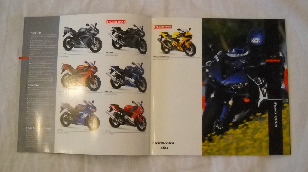 Katalog YAMAHA Motocykly 2005