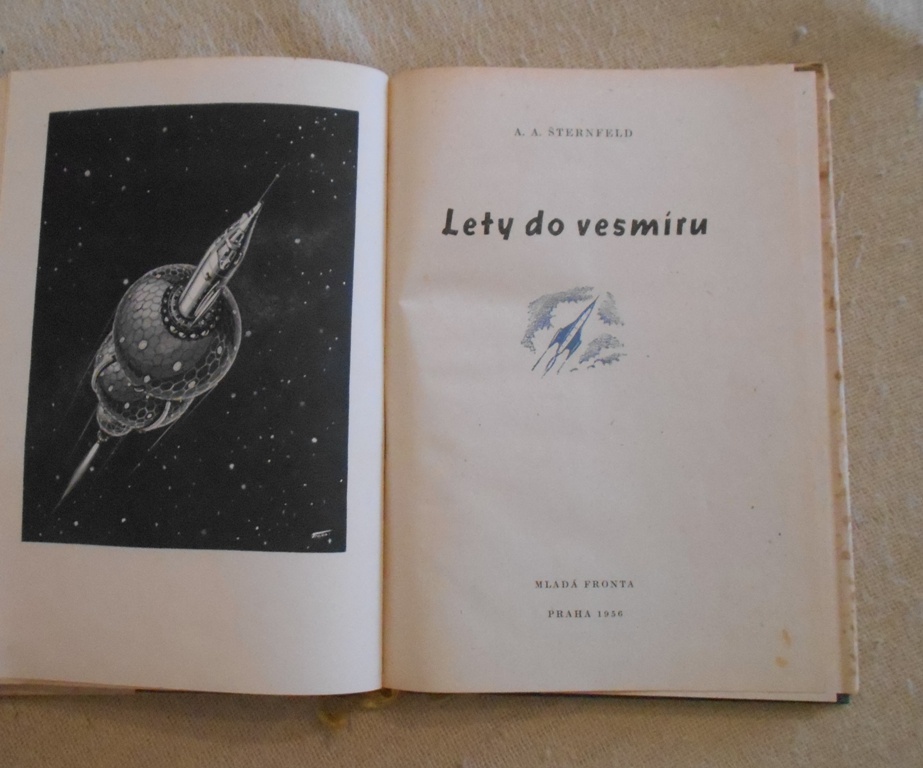 A.A. Šternfeld - Lety do vesmíru - Mf 1956