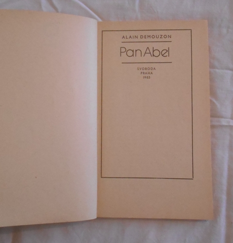 Alain Demouzon - Pan Abel - Omnia 1983