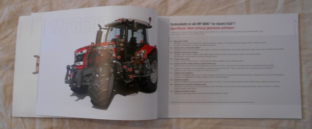Propagační brožura Massey Ferguson MF 6600 - 2013