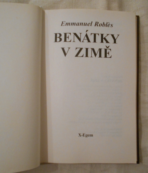 Emmanuel Roblés - Benátky v zimě - 2000