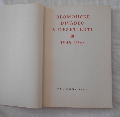 Olomoucké divadlo v desetiletí 1945-1955
