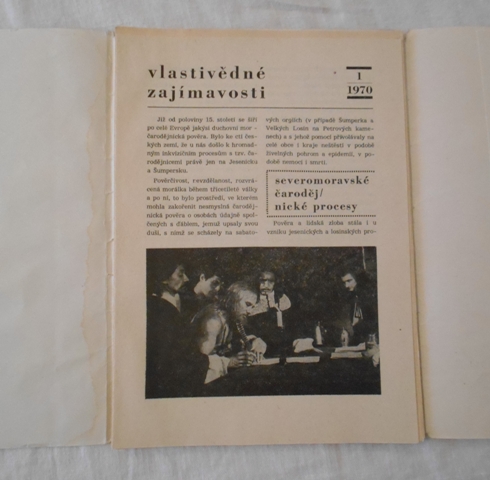 Zámek Velké Losiny a okolí - Výběr vlastivědných zajímavostí 1970