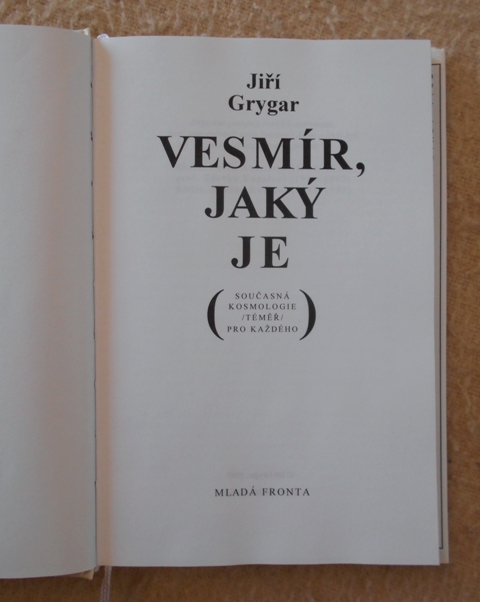 Jiří Grygar - Vesmír, jaký je - Mf 1997