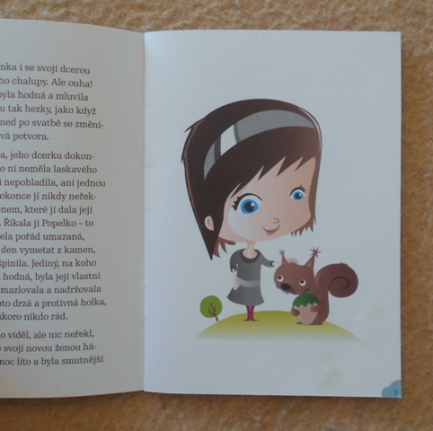 Pohádkový sešitek O Popelce a veverce